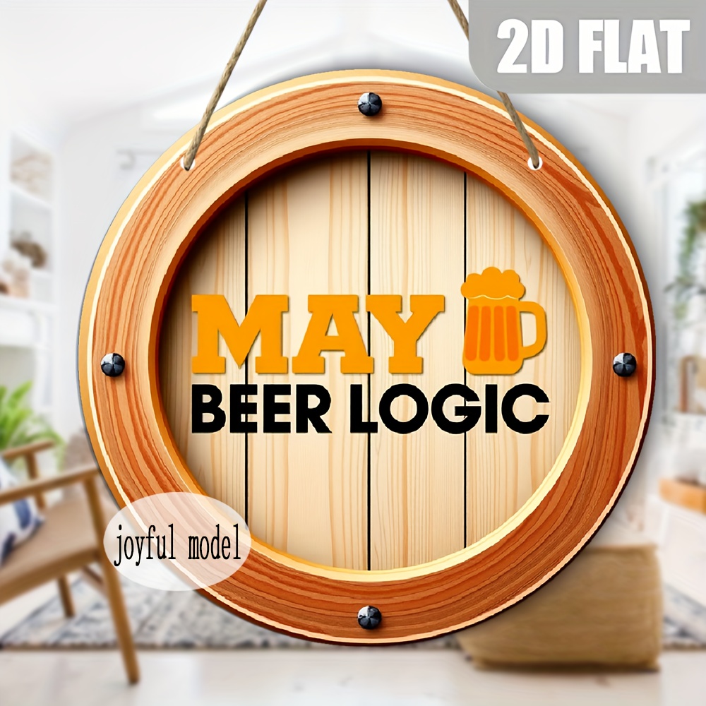Log signs - retro wall decorat - Unique Table Accessories 评论和价格