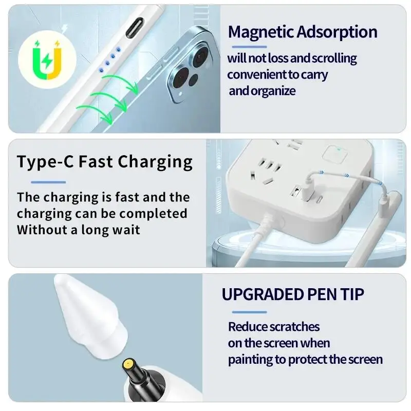 Universal Stylus Pen for Table - Samsung Tablet Accessories Pen 评论和价格