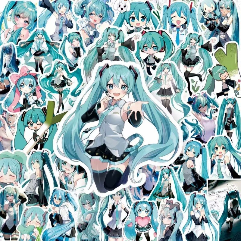 200pcs Hatsune Miku Anime Cart - Tablet Accessories Set 评论和价格