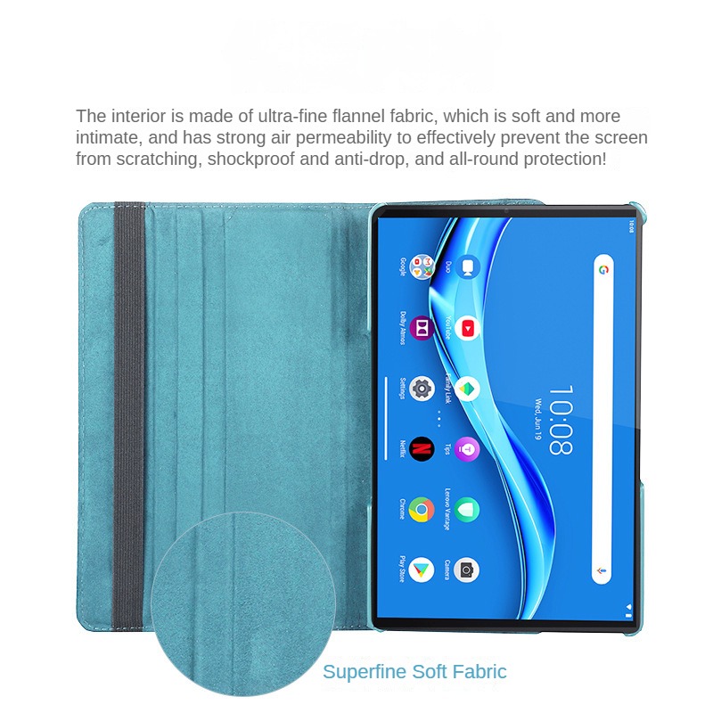 360 Rotating Case For Lenovo T - Lenovo Tablet M10 Accessories 评论和价格