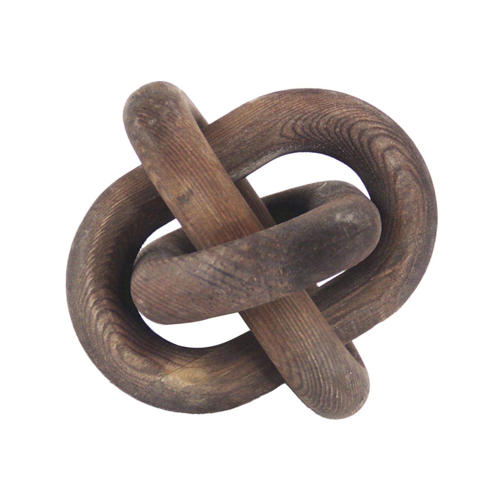 Wooden Chain Decoration, 3-lin - Unique Table Accessories 评论和价格