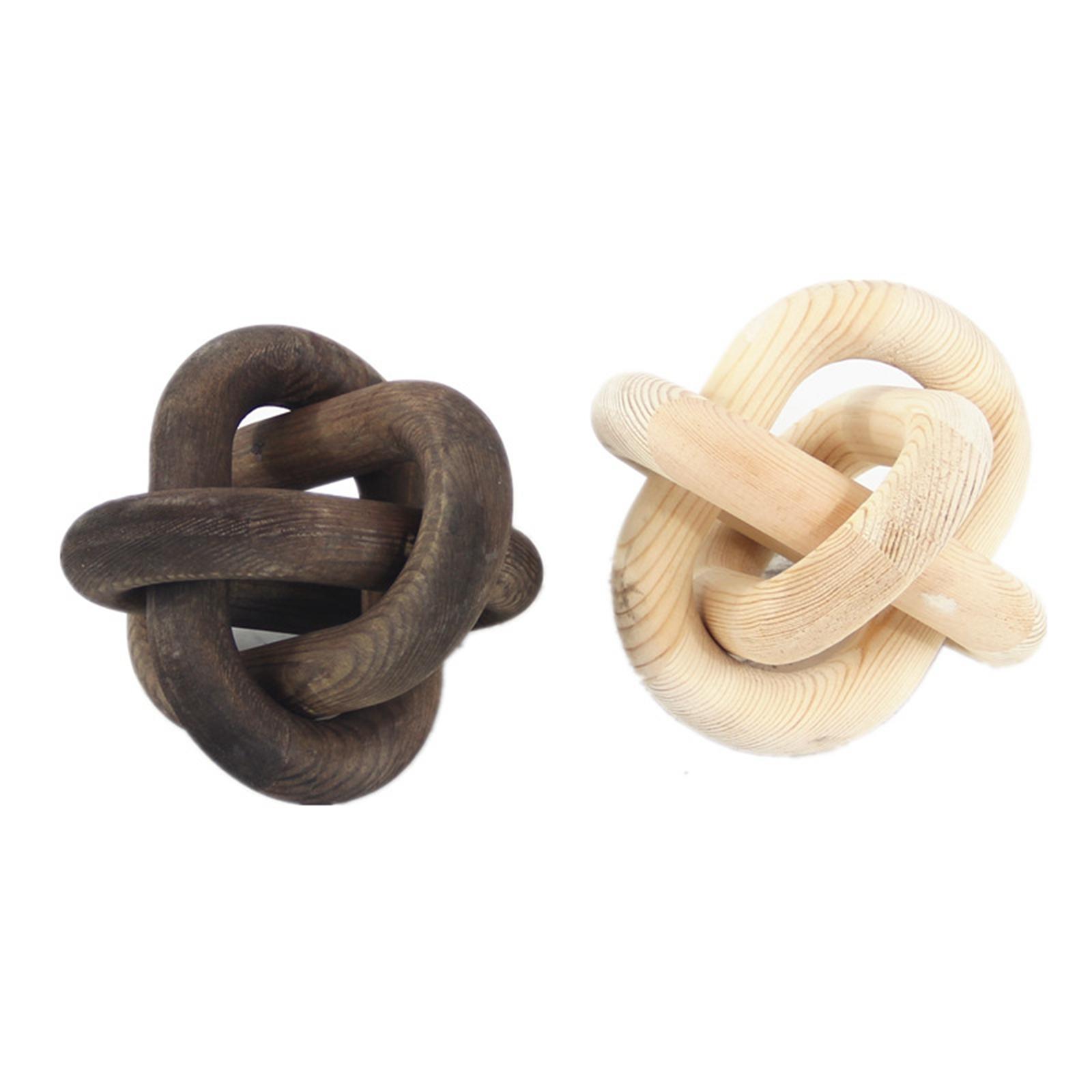 Wooden Chain Decoration, 3-lin - Unique Table Accessories 评论和价格