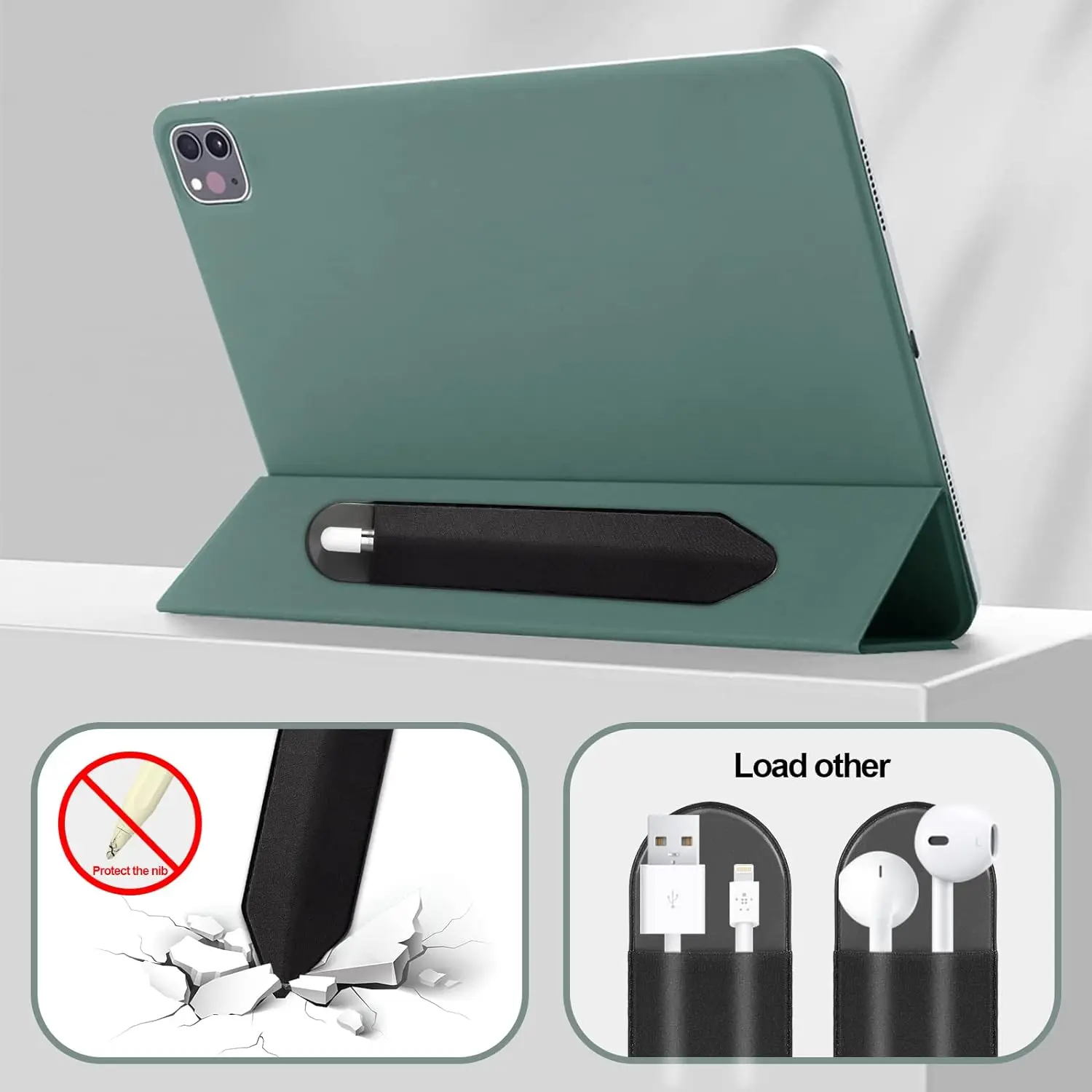 Adhesive Stylus Pen Holder Sle - Tablet Accessories Bag 评论和价格