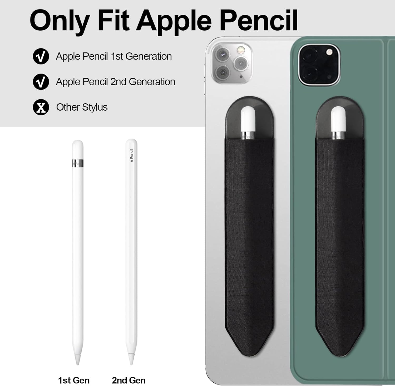 Adhesive Stylus Pen Holder Sle - Tablet Accessories Bag 评论和价格