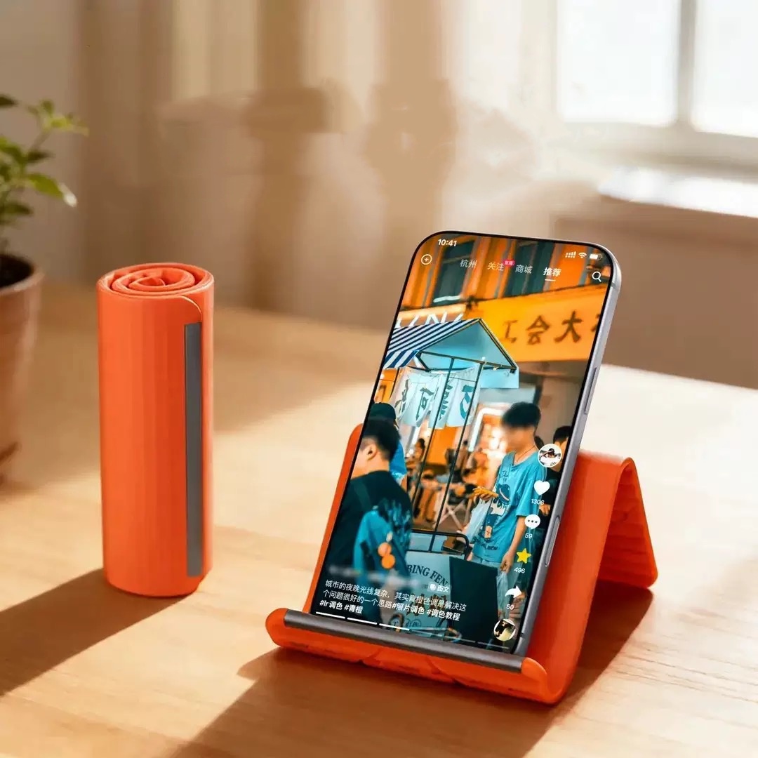 Lazy Portable Phone Stand Sili - Tablet Accessory 评论和价格