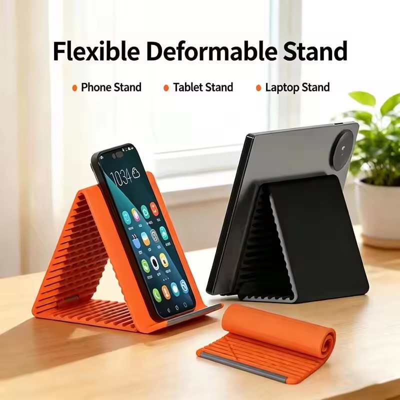 Lazy Portable Phone Stand Sili - Tablet Accessory 评论和价格