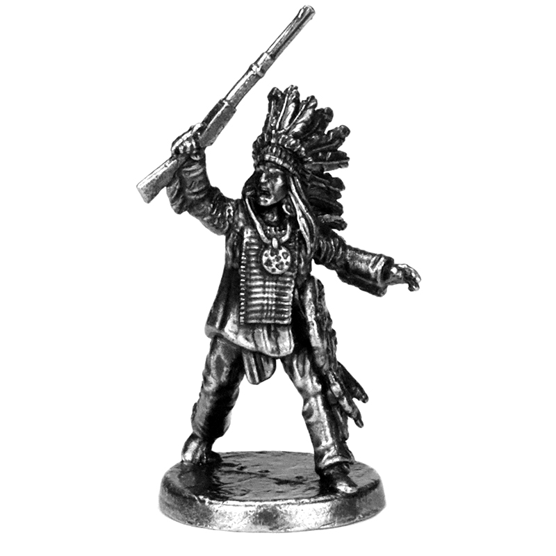 Vintage Wild West Warrior Mini - Unique Table Accessories 评论和价格
