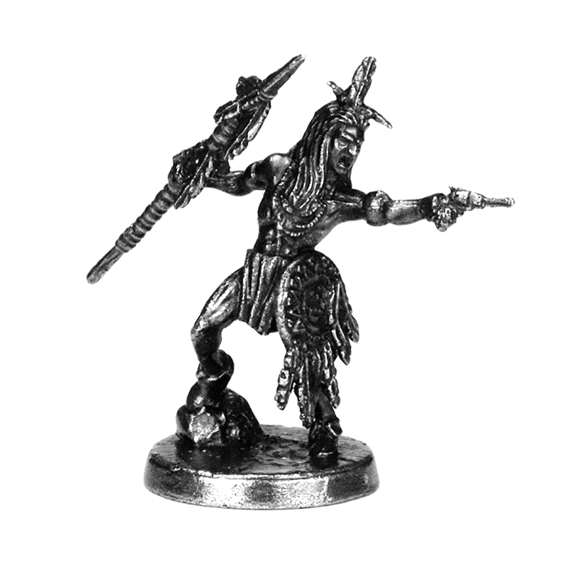 Vintage Wild West Warrior Mini - Unique Table Accessories 评论和价格