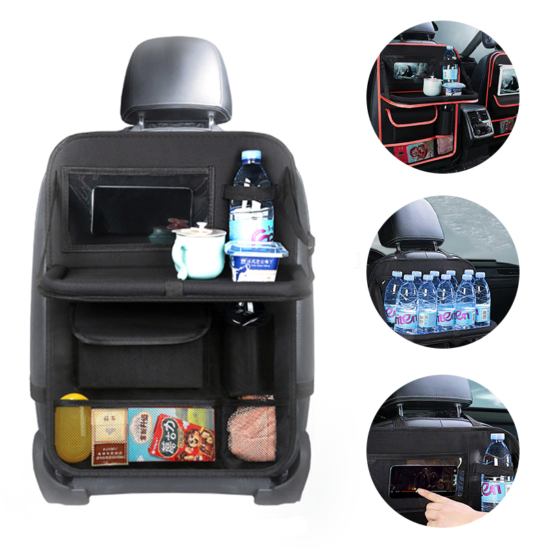 Foldable Car Seats Organizer w - Tablet Accessories Bag 评论和价格