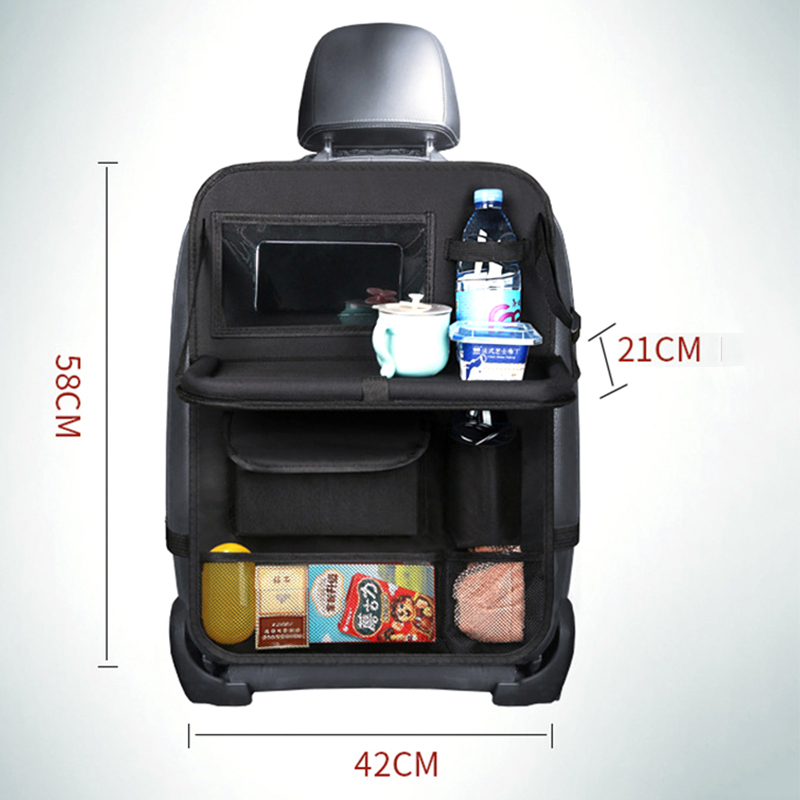 Foldable Car Seats Organizer w - Tablet Accessories Bag 评论和价格