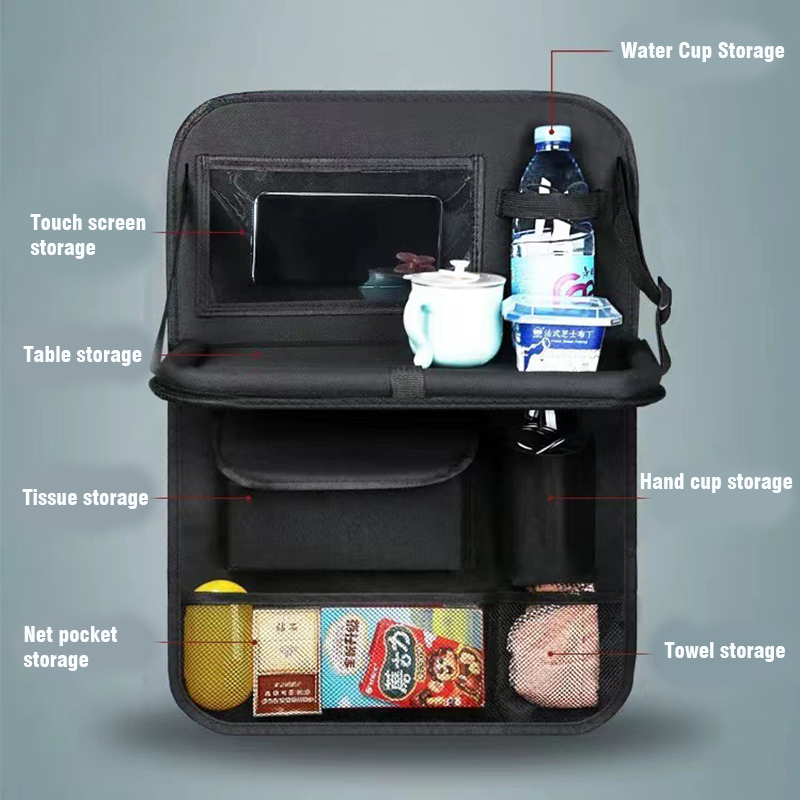 Foldable Car Seats Organizer w - Tablet Accessories Bag 评论和价格