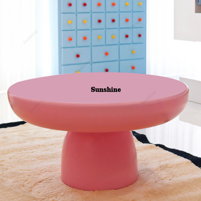 Standing Round Coffee Table Mi - Unique Table Accessories 评论和价格
