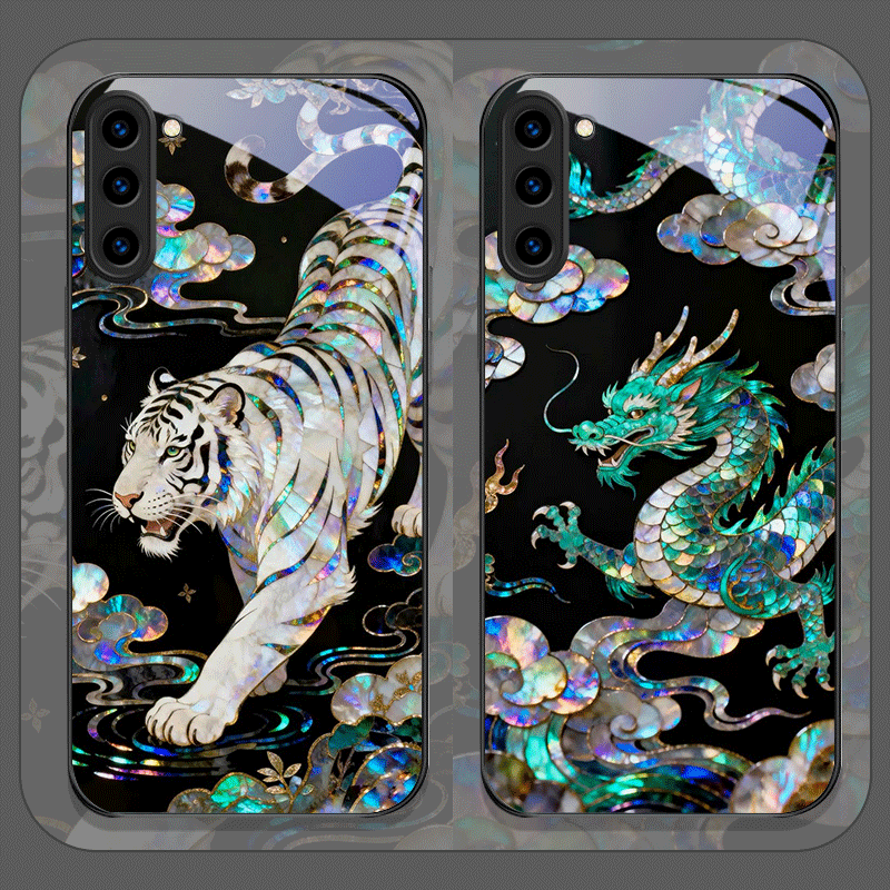 Stylish Tiger Dragon Marble Te - Samsung Galaxy S24 评论和价格