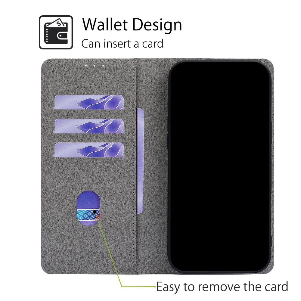 Painted Magnetic Flip Leather  - Samsung Galaxy S24 评论和价格