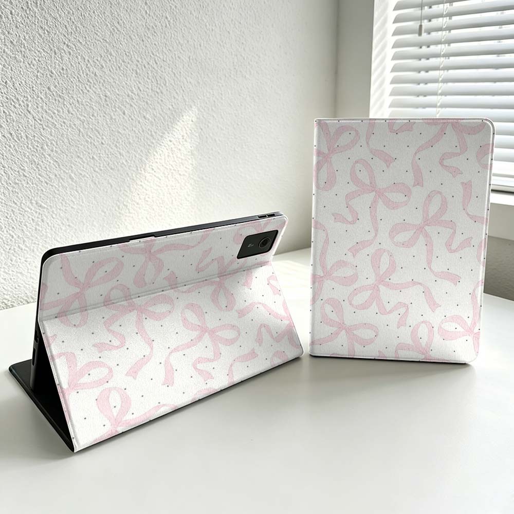 Minimalist Pink Bow Pattern Fo - Lenovo Tablet M10 Accessories 评论和价格
