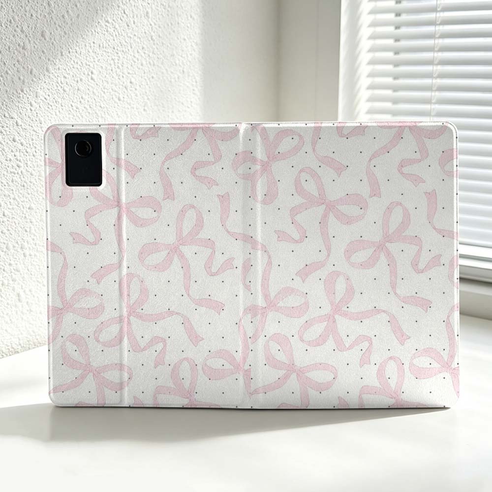Minimalist Pink Bow Pattern Fo - Lenovo Tablet M10 Accessories 评论和价格