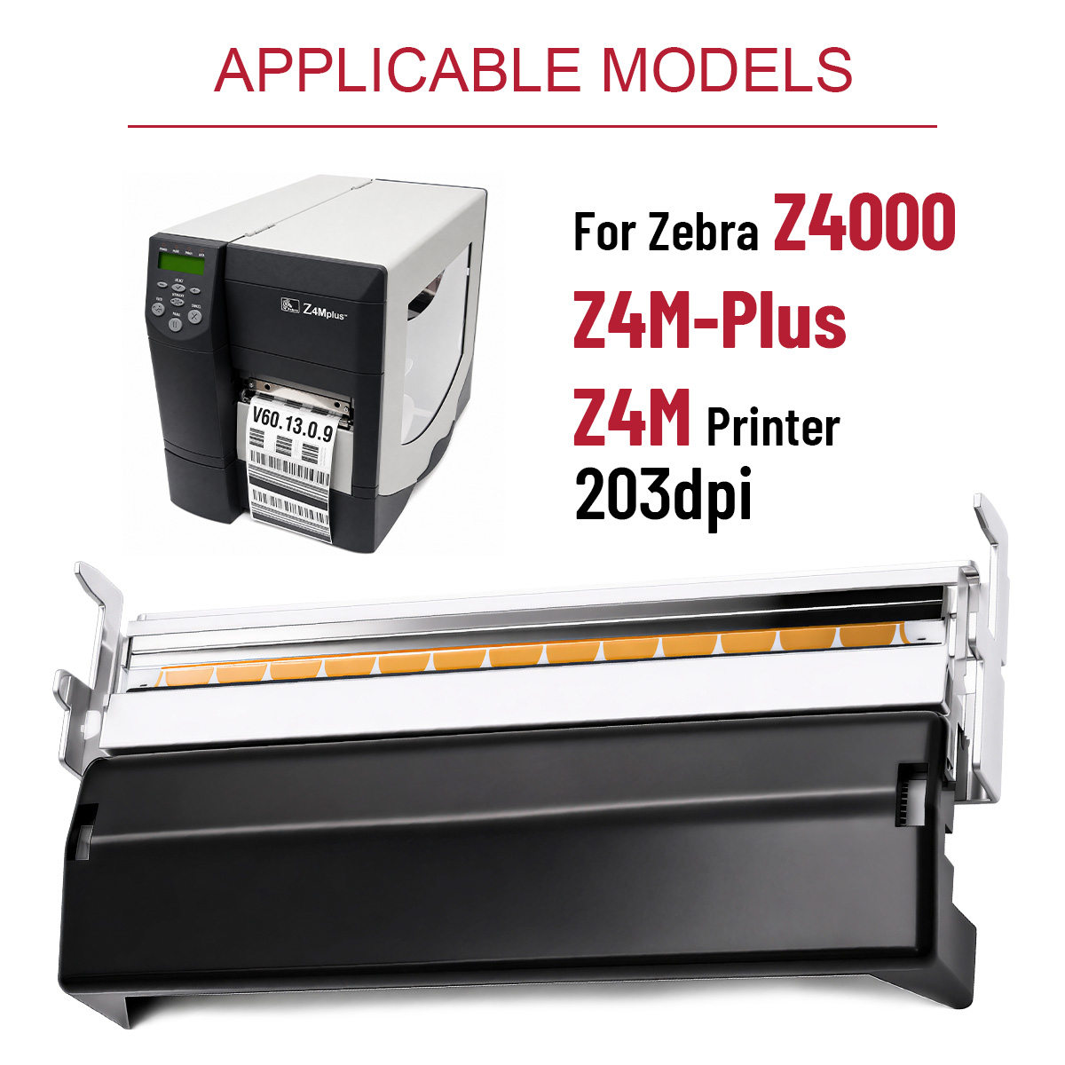 203dpi Thermal Printhead Print - Zebra Tablet Accessories 评论和价格