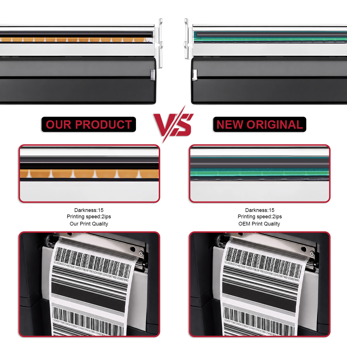 203dpi Thermal Printhead Print - Zebra Tablet Accessories 评论和价格