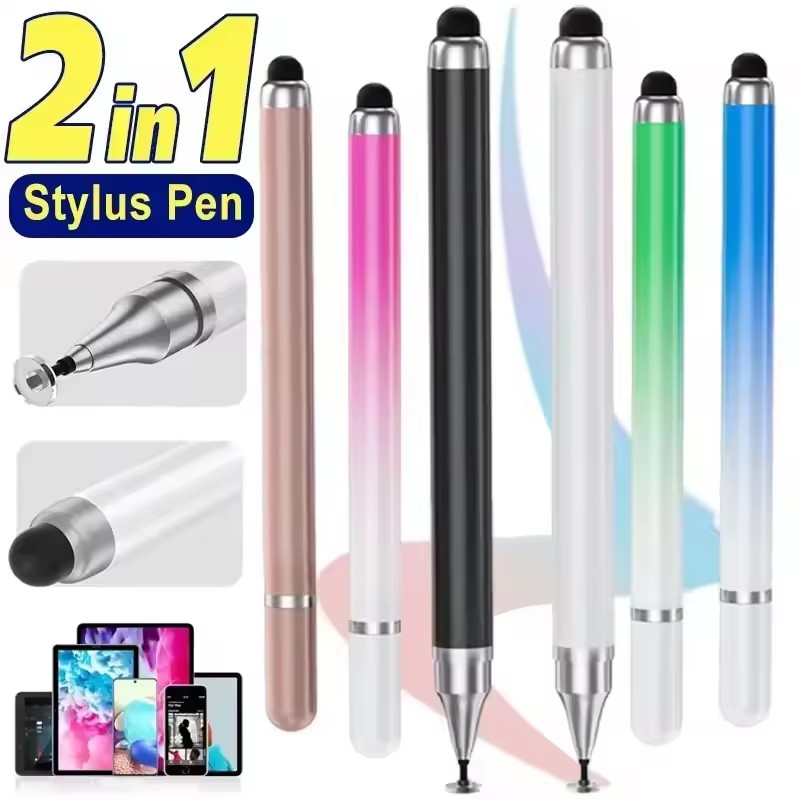 2 in 1 Universal Stylus Pen Fo - Tablet Accessory 评论和价格